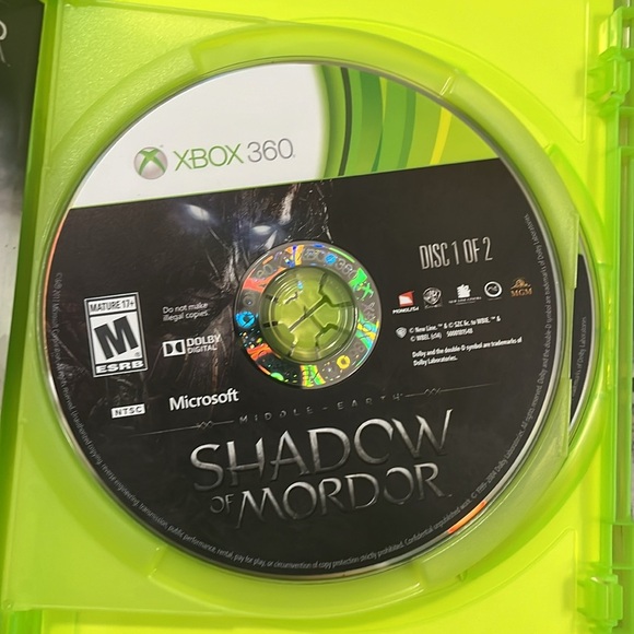 5 for $60 - Shadow of Mordor for the Xbox 360 - Picture 3 of 5